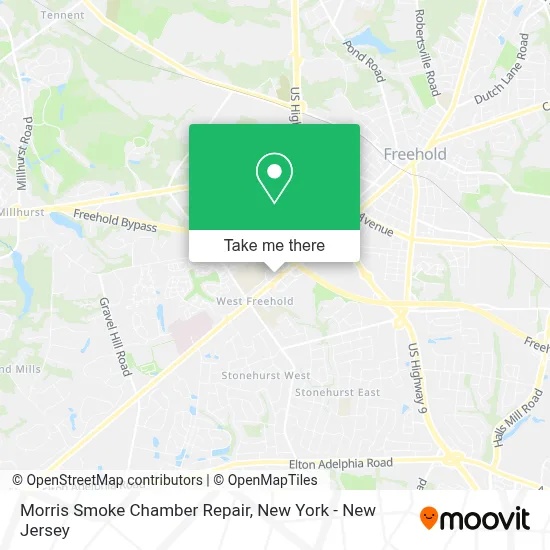 Morris Smoke Chamber Repair map