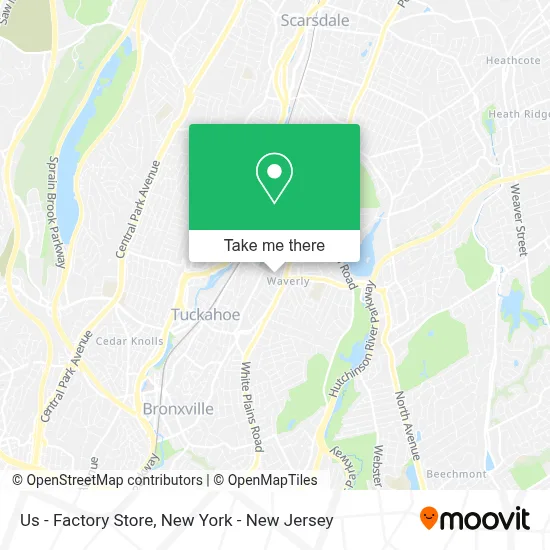 Us - Factory Store map
