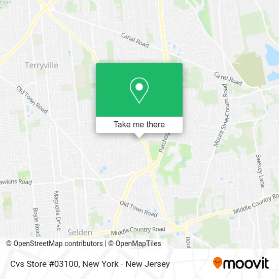 Cvs Store #03100 map