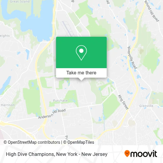 High Dive Champions map