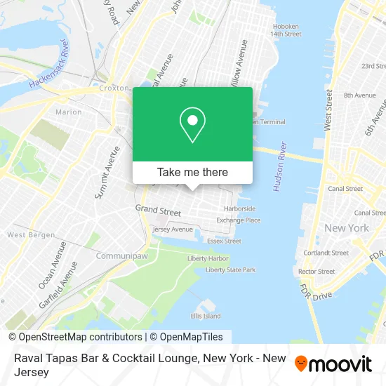 Raval Tapas Bar & Cocktail Lounge map
