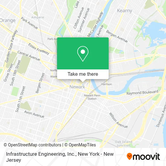 Infrastructure Engineering, Inc. map