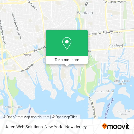 Jared Web Solutions map
