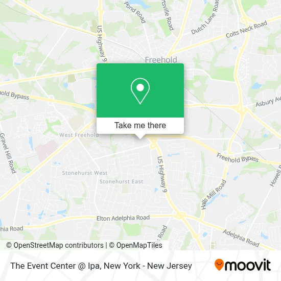 The Event Center @ Ipa map