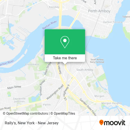 Rally's map