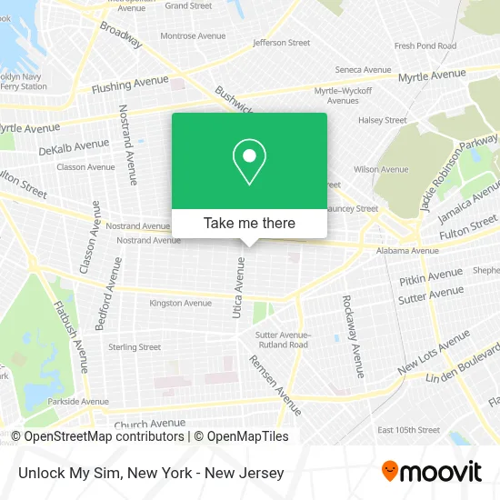 Unlock My Sim map
