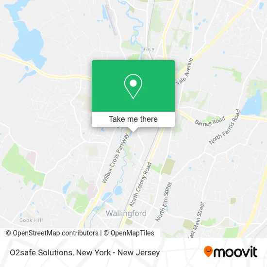 O2safe Solutions map