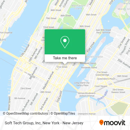 Soft Tech Group, Inc map