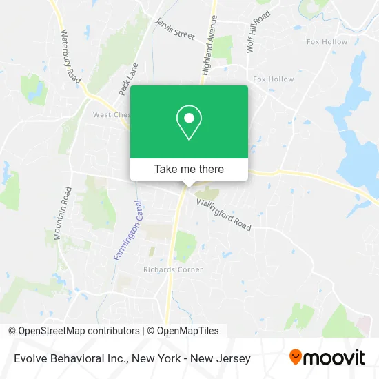 Evolve Behavioral Inc. map