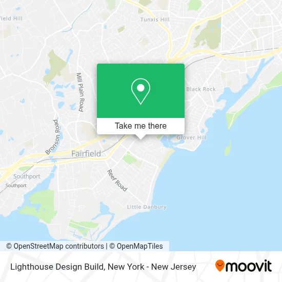 Lighthouse Design Build map