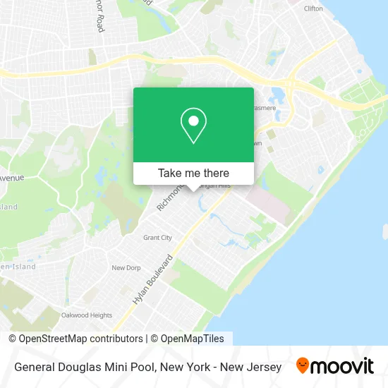 General Douglas Mini Pool map