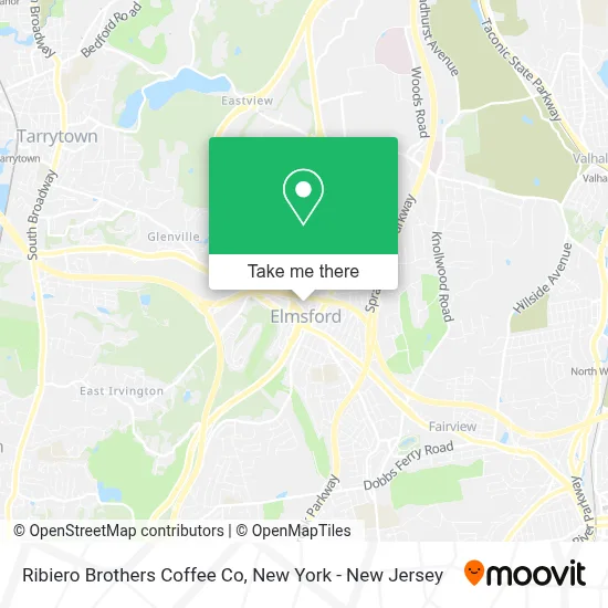 Ribiero Brothers Coffee Co map