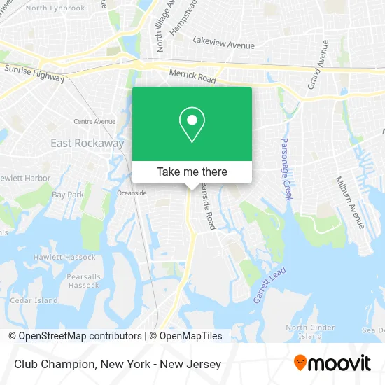 Club Champion map
