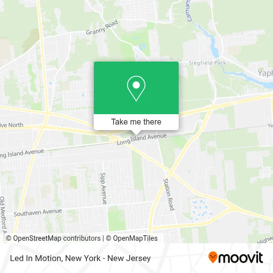 Led In Motion map