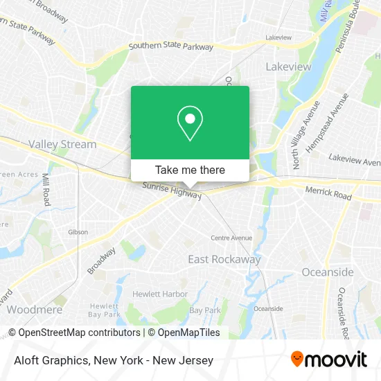 Aloft Graphics map
