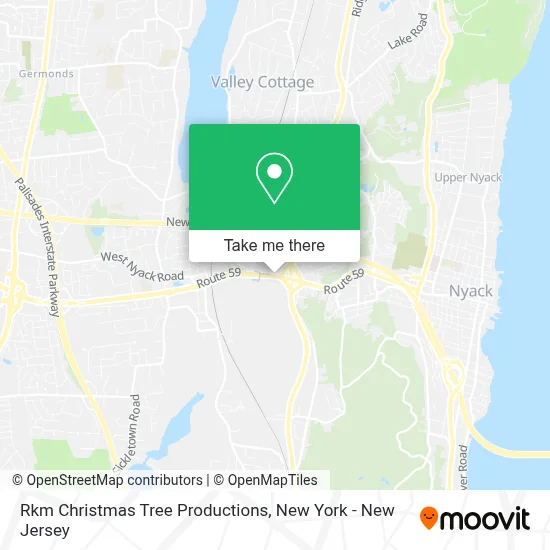 Rkm Christmas Tree Productions map