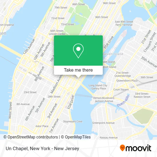 Un Chapel map