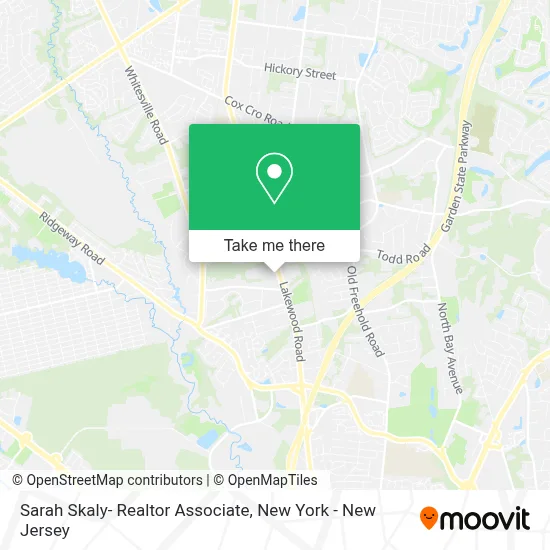 Sarah Skaly- Realtor Associate map