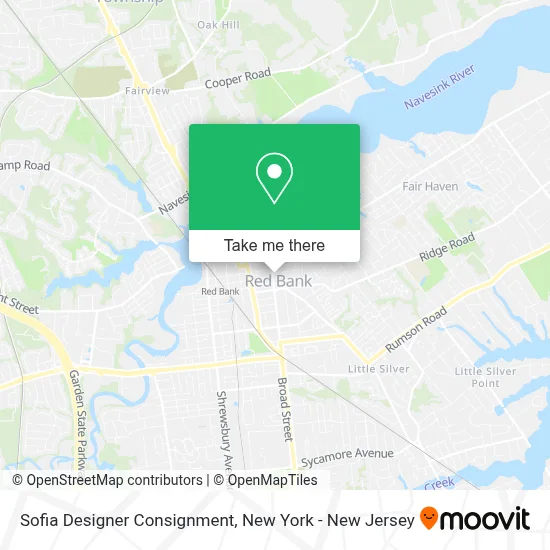 Sofia Designer Consignment map