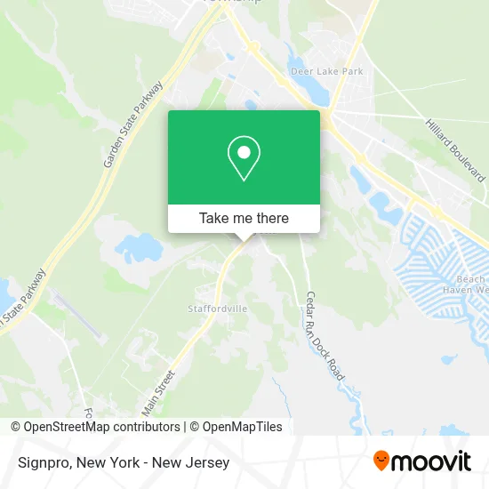 Signpro map