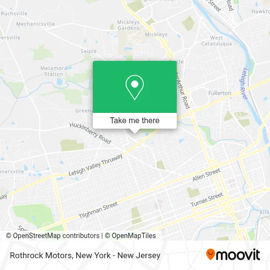 Rothrock Motors map