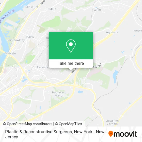 Plastic & Reconstructive Surgeons map