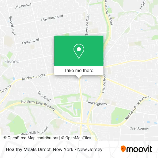 Healthy Meals Direct map
