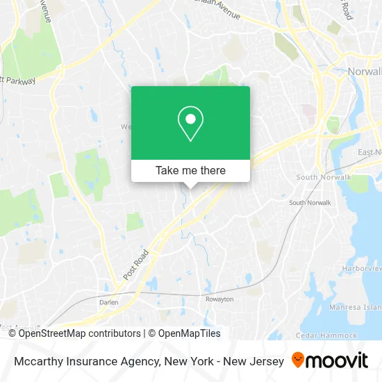 Mccarthy Insurance Agency map