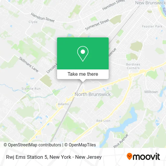 Rwj Ems Station 5 map