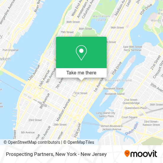 Prospecting Partners map