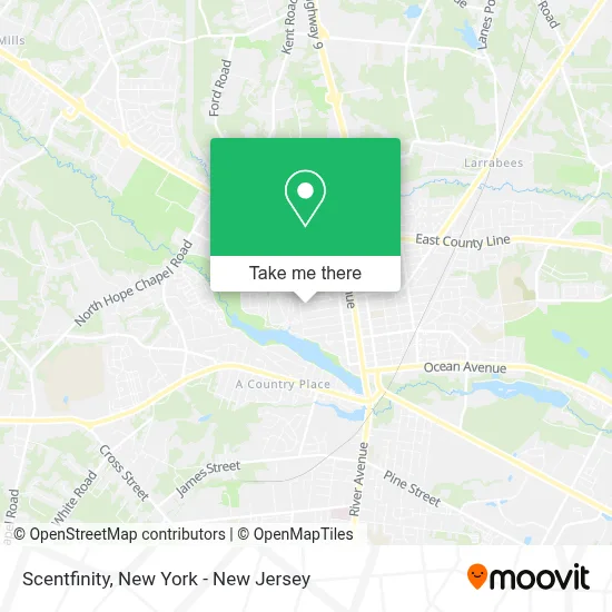 Scentfinity map