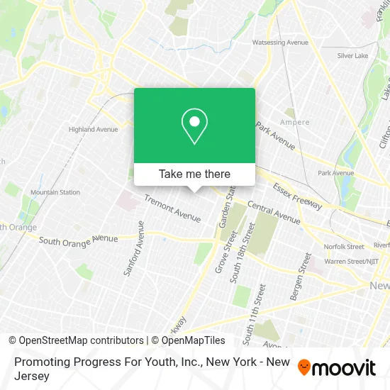 Promoting Progress For Youth, Inc. map