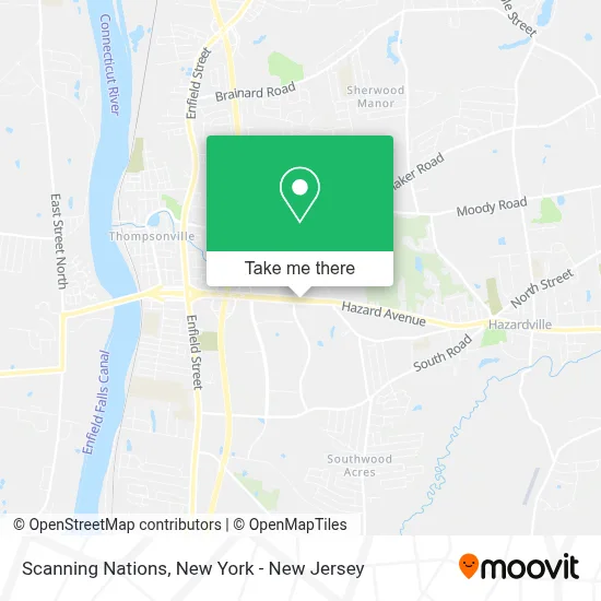Scanning Nations map