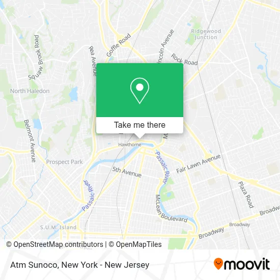 Atm Sunoco map