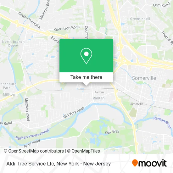 Aldi Tree Service Llc map