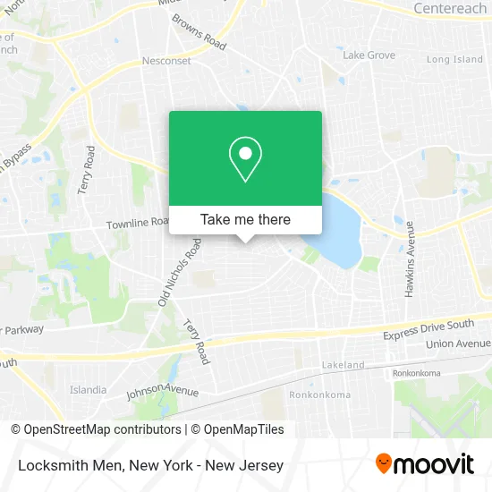 Locksmith Men map
