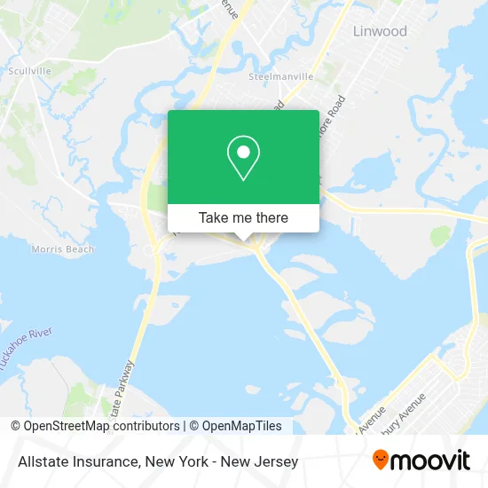 Allstate Insurance map