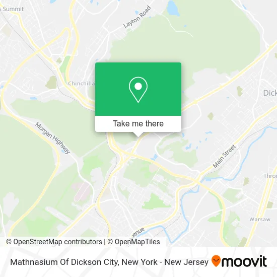 Mathnasium Of Dickson City map