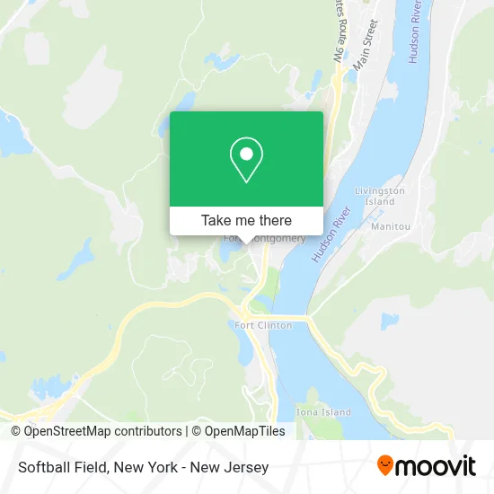 Softball Field map