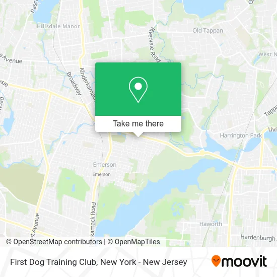 First Dog Training Club map