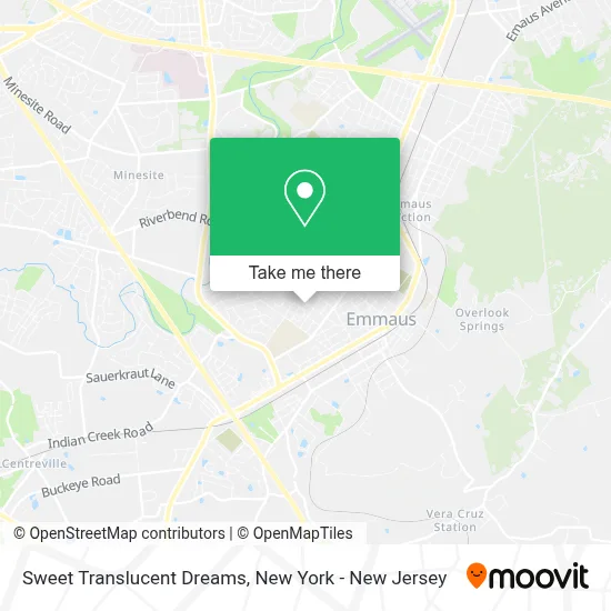 Sweet Translucent Dreams map