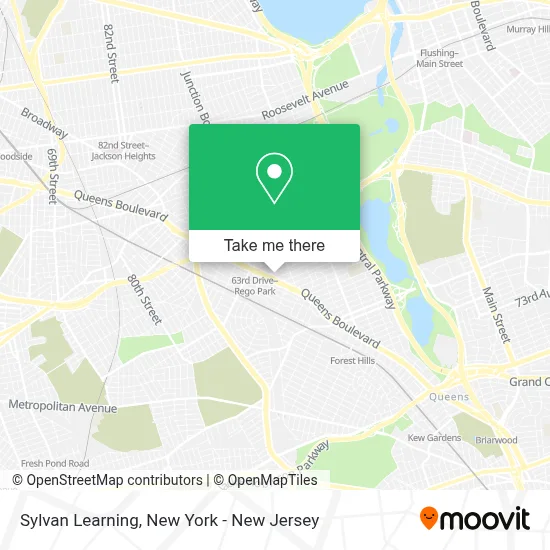 Sylvan Learning map