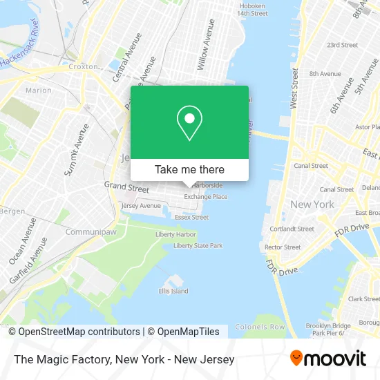 The Magic Factory map