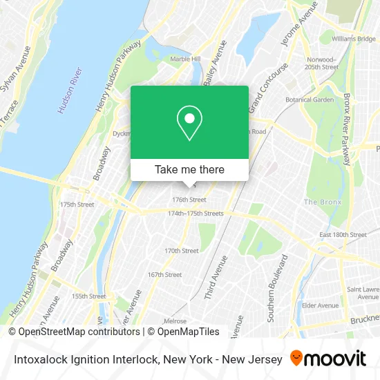 Intoxalock Ignition Interlock map