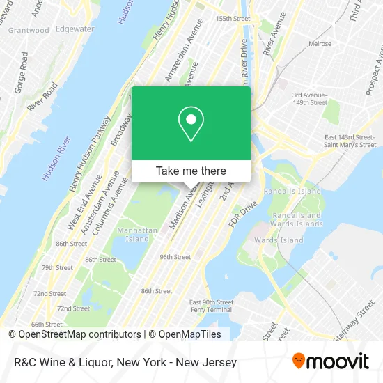R&C Wine & Liquor map