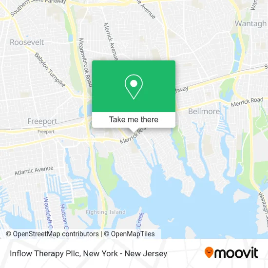 Inflow Therapy Pllc map