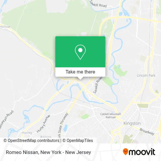 Romeo Nissan map