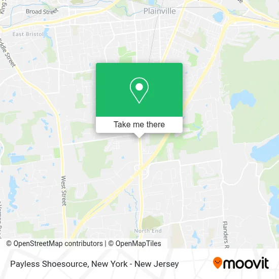 Payless Shoesource map
