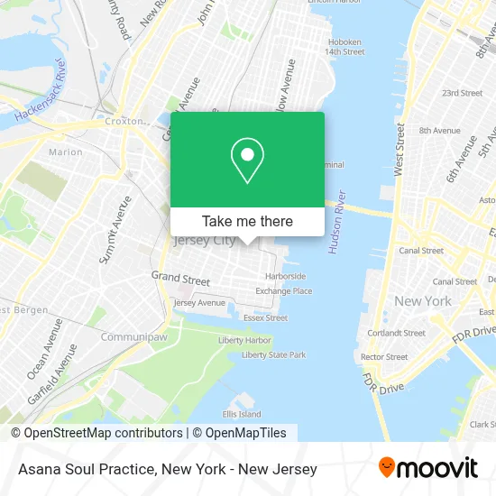 Asana Soul Practice map