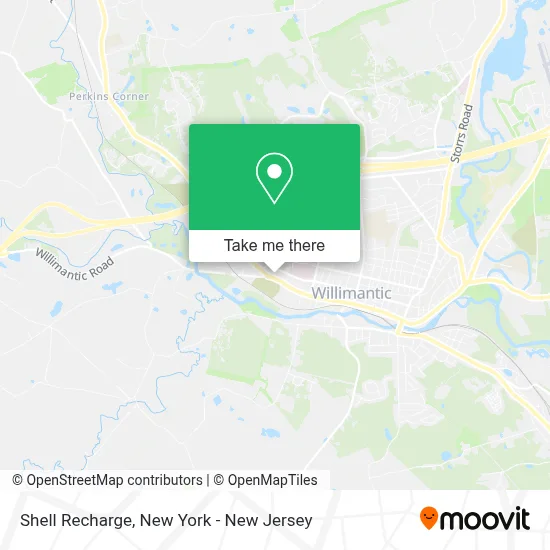 Shell Recharge map